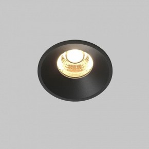 Встраиваемый светильник Maytoni Round DL058-7W2.7K-B в Чайковском - chaykovskiy.ok-mebel.com | фото 3
