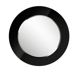 Зеркало круглое черный (РМ/02) в Чайковском - chaykovskiy.ok-mebel.com | фото