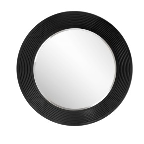 Зеркало круглое черный (РМ/02(S) в Чайковском - chaykovskiy.ok-mebel.com | фото 1