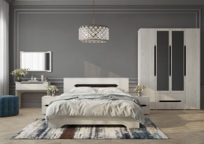 Зеркало Вега (Крафт белый) в Чайковском - chaykovskiy.ok-mebel.com | фото 2